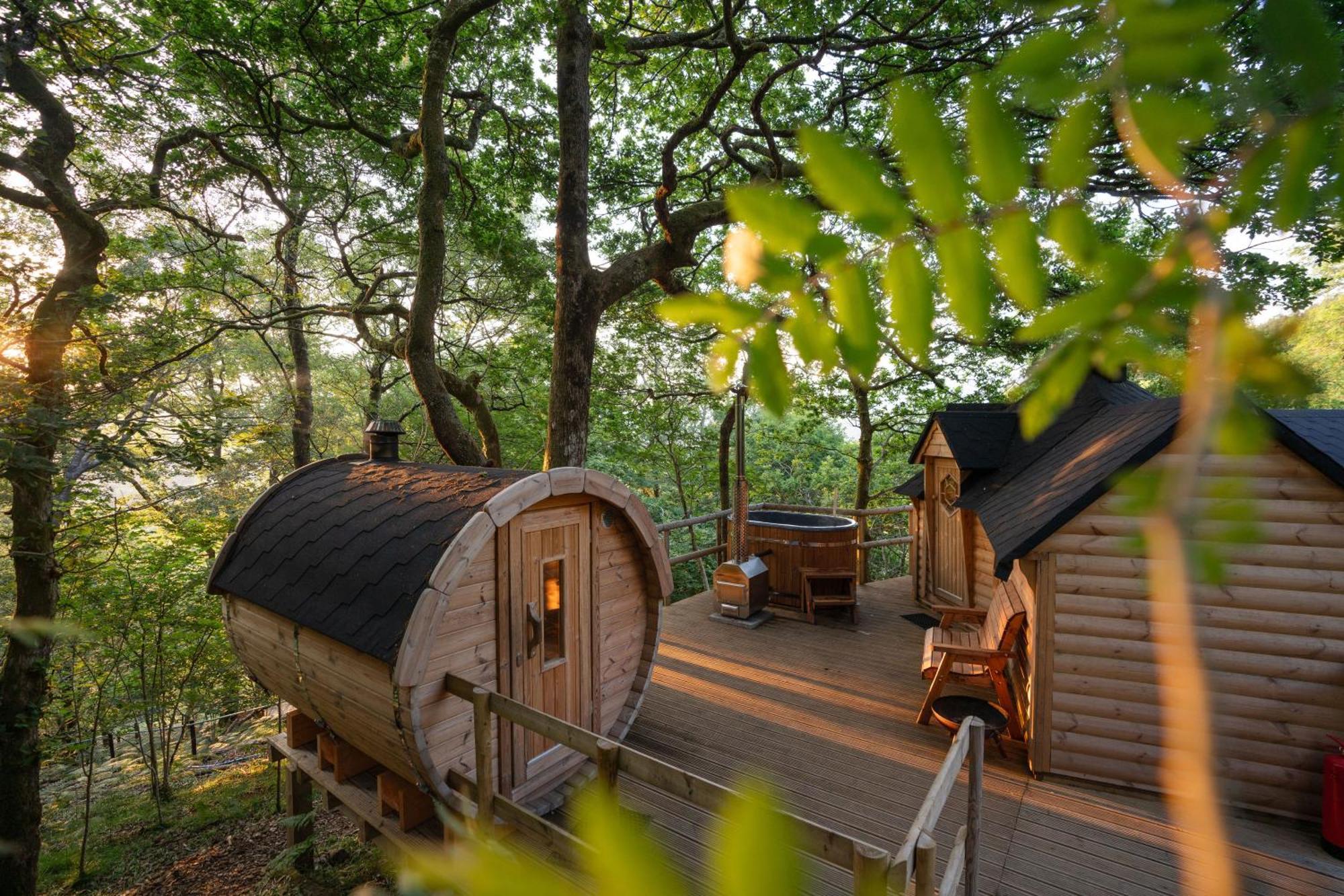 Chestnut Tree House With Hot Tub & Sauna Barmouth Esterno foto